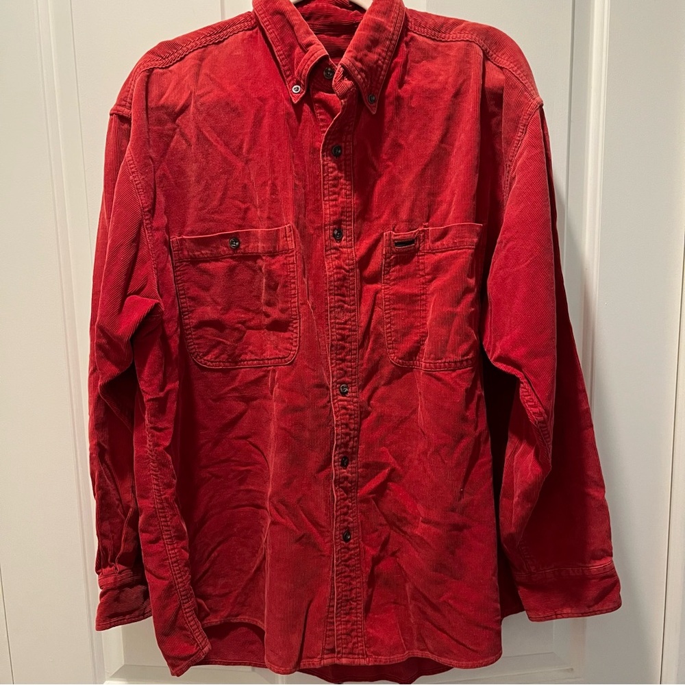 Timberland Red Corduroy Weathergear